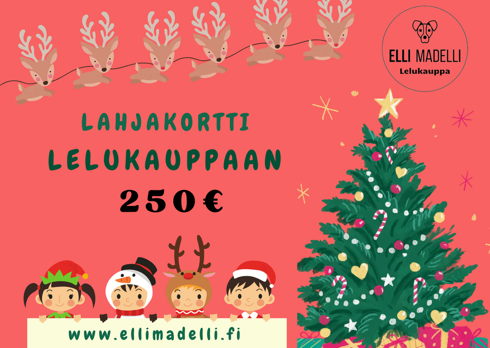 Ilahduta Jouluisella lahjakortilla