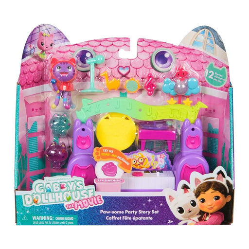Gabbys Dollhouse Pawsome Party Room -leikkisetti