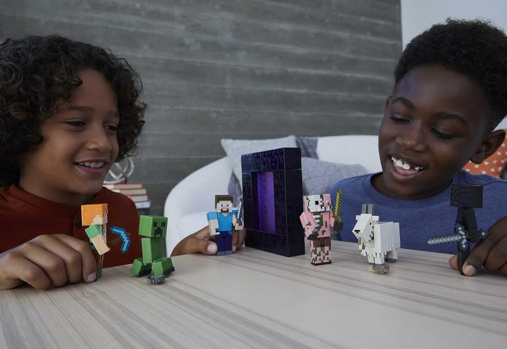 Minecraft Build-A-Portal Goat -figuuri