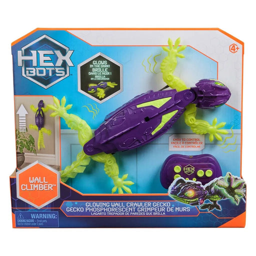 Hex Bots Wall Crawler robotti Gecko lisko - loistaa pimeässä