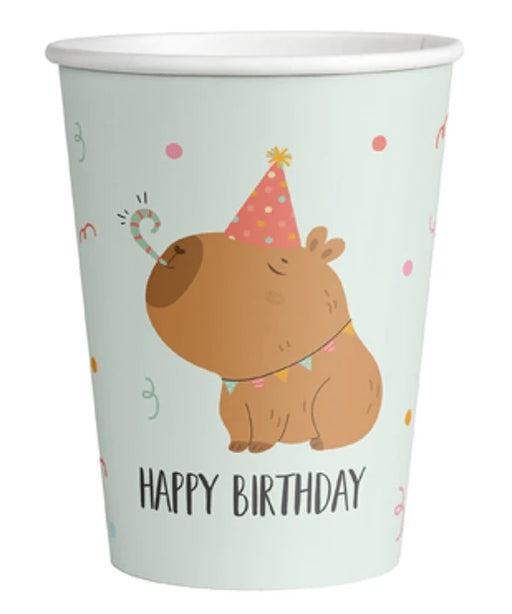 Capybara paperimukit 8kpl