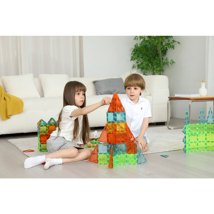 Geomag Magnetic Tiles Gem Suuri rakennussarja 44 osaa