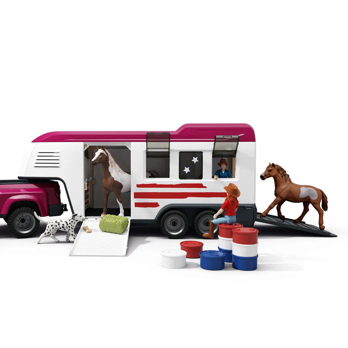 Schleich 42705 Lakeside Maasturi auto ja Hevosrekka