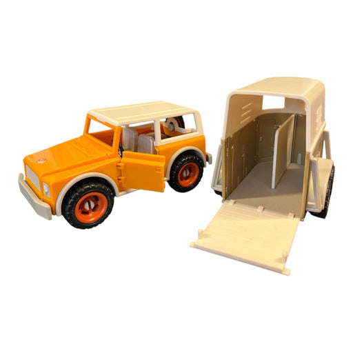 Schleich Auto ja  hevostraileri - Second Hand