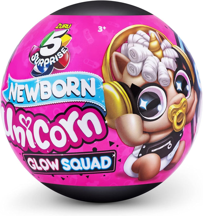 Zuru Newborn Unicorn Glow Squad yllätys pallo