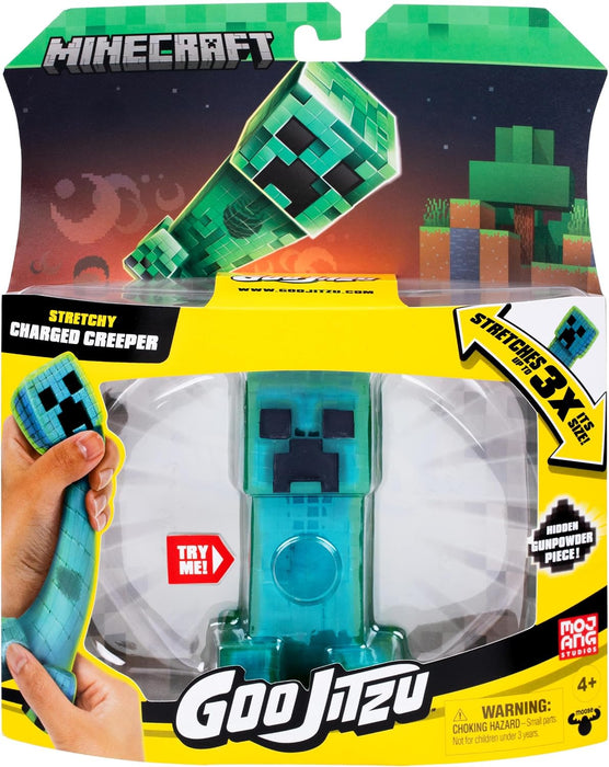 Goo Jit Zu Minecraft Charged Creeper venyvä hahmo