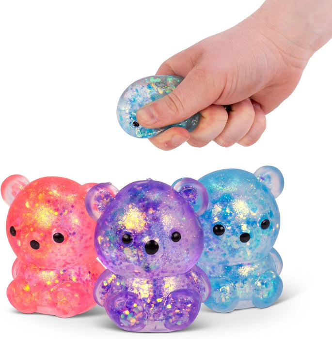 Scrunchems Sugar Squish nalle puristelu lelu 3kpl