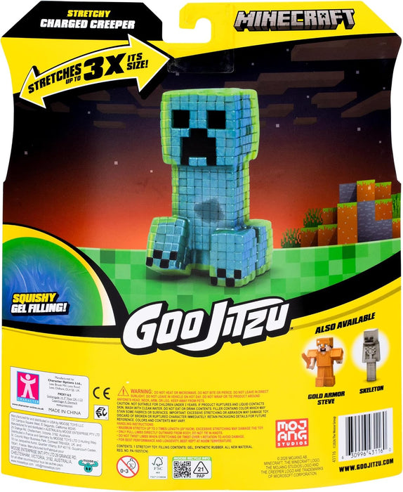 Goo Jit Zu Minecraft Charged Creeper venyvä hahmo