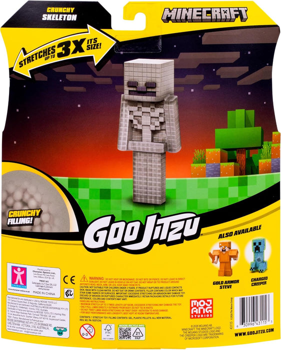 Goo Jit Zu Minecraft Skeleton venyvä hahmo