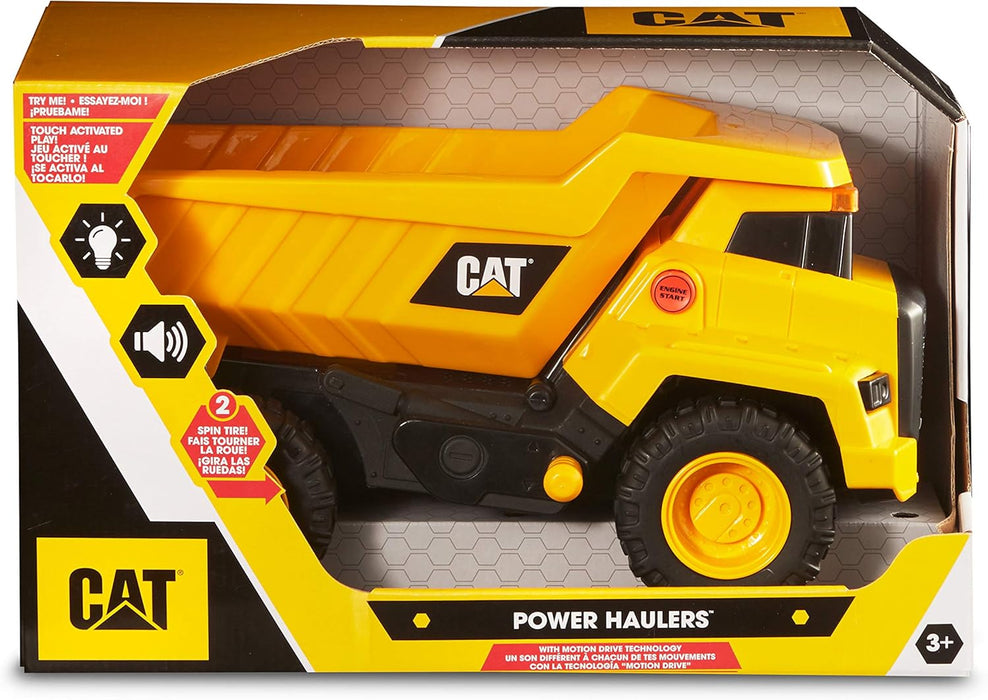 CAT Power Haulers Kippiauto äänillä ja valoilla 30cm