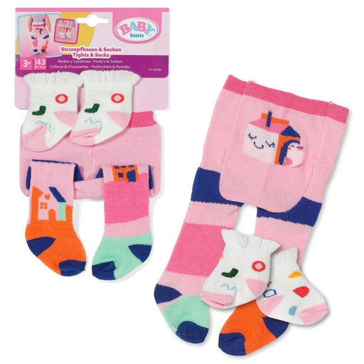 BABY born nuken sukkahousut ja sukat 43cm - lajitelma