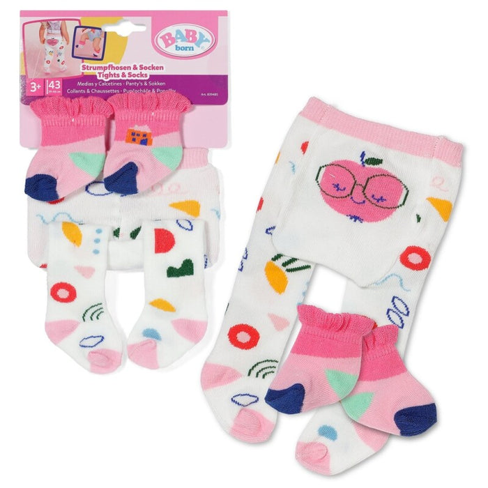 BABY born nuken sukkahousut ja sukat 43cm - lajitelma