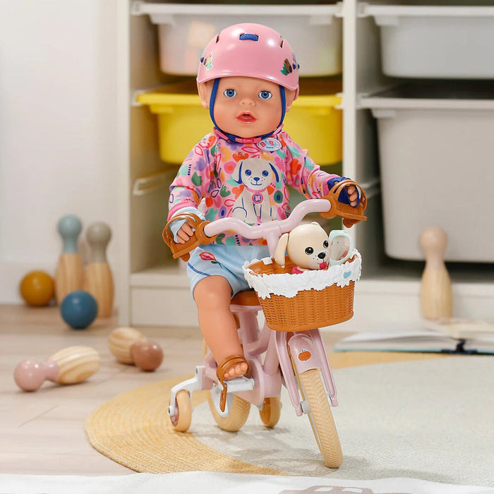 Baby Born nuken Pyörä ja Lucky koira