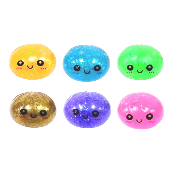 Squishy Glitter Slime Dumpling 8,5cm yllätys fidget