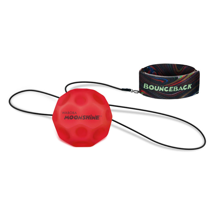 Waboba LED Bounce Back Moon ball pallo valolla - valitse väri