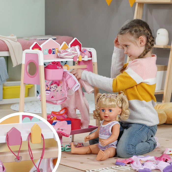 BABY born Nuken Vaaterekki ja henkarit