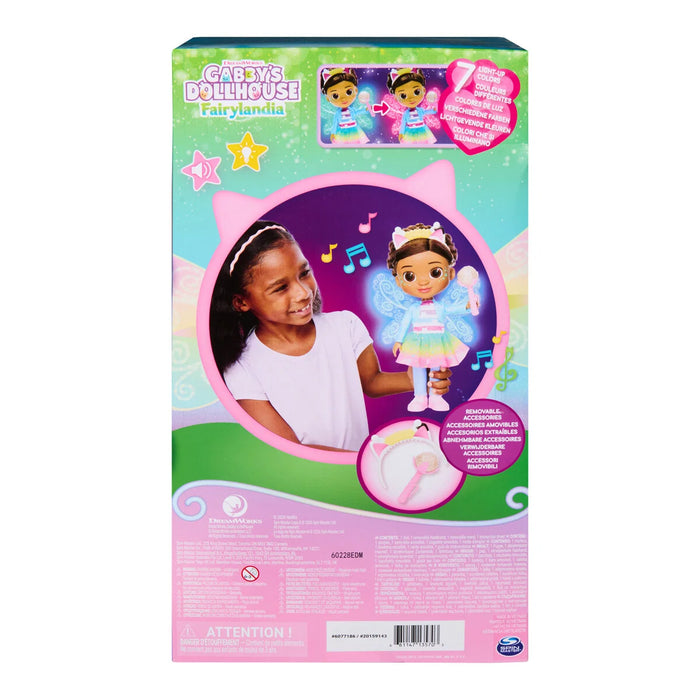 Gabby's Dollhouse Dandelion Magic interaktiivinen nukke 33 cm