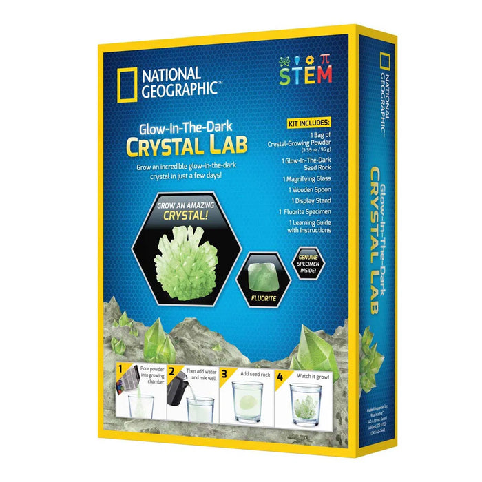 National Geographic Kristalli laboratorio - loistaa pimeässä!