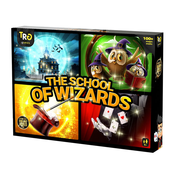 The School of Wizards taikatemppu leikkisetti