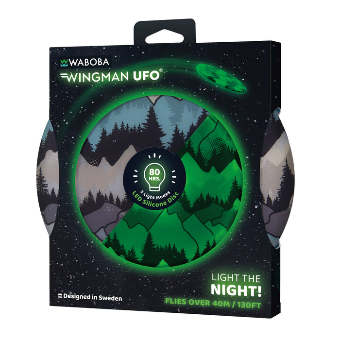 Waboba Wingman UFO pimässä loistava kiekko - lajitelma
