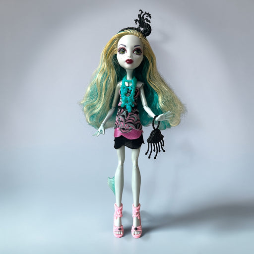 Monster High Frights camera action! Black Carpet Lagoona Blue nukke - Second Hand