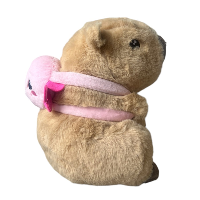 Capybara + reppu pehmolelu 22cm - lajitelma