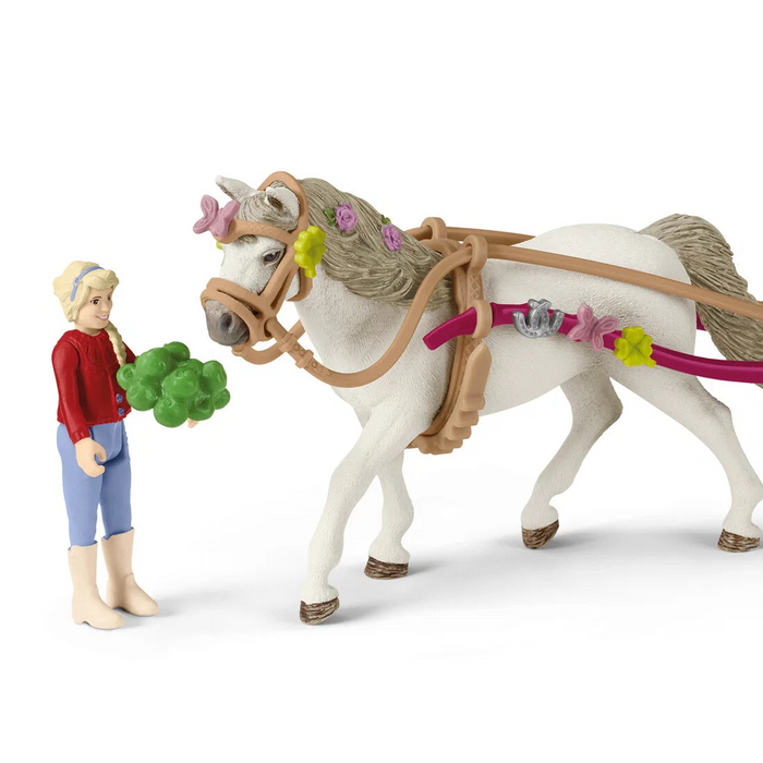 Schleich 42467 Ponikärryt ja piknik leikkisetti