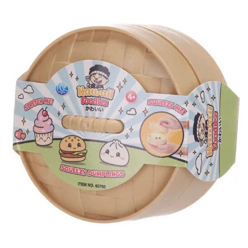 Kawaii Squishy Dumpling 8,5cm yllätys fidget