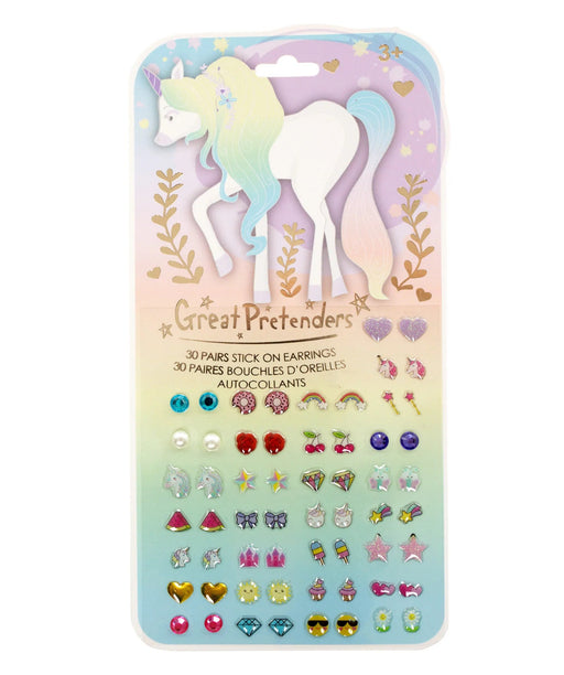 Great Pretenders Yksisarviset tarra korvakorut - 30 paria