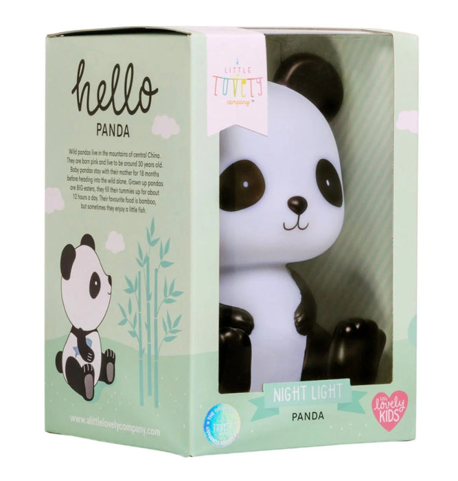 A Little Lovely Company yövalo - Panda