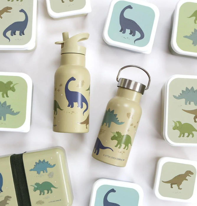 A Little Lovely company juomapullo 350ml - Dinosaurukset