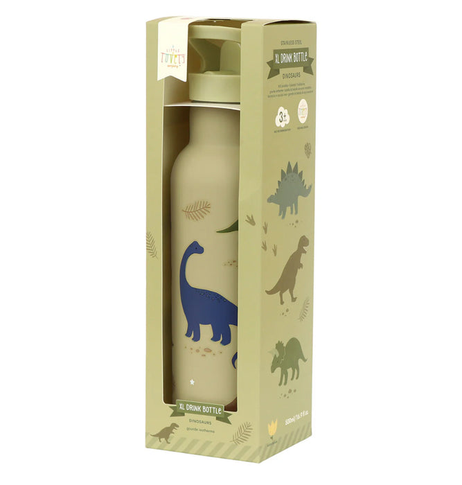 A Little Lovely company juomapullo 500ml - Dinosaurukset