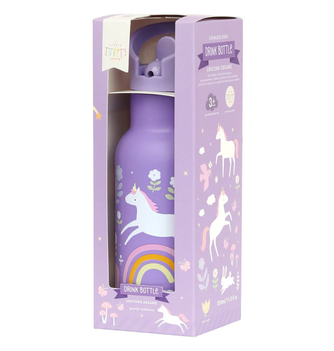 A Little Lovely company juomapullo 350ml - Yksisarviset