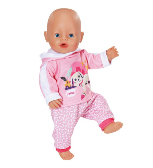 Baby Born nuken pinkki College asu 43cm