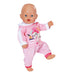 Baby Born nuken pinkki College asu 43cm