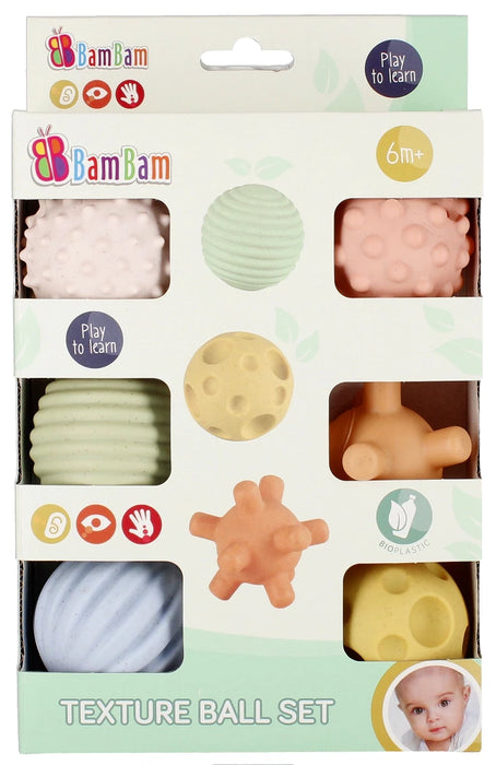 Bam Bam vauvan aisti pallot 6kpl