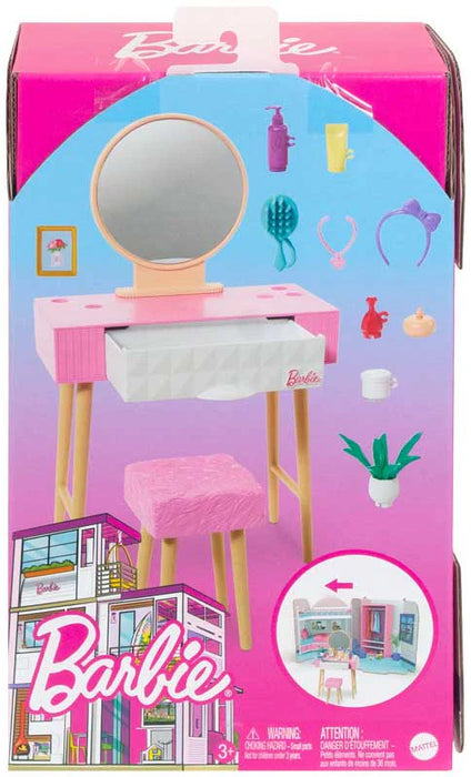 Barbie Huonekalut - Kampauspöytä