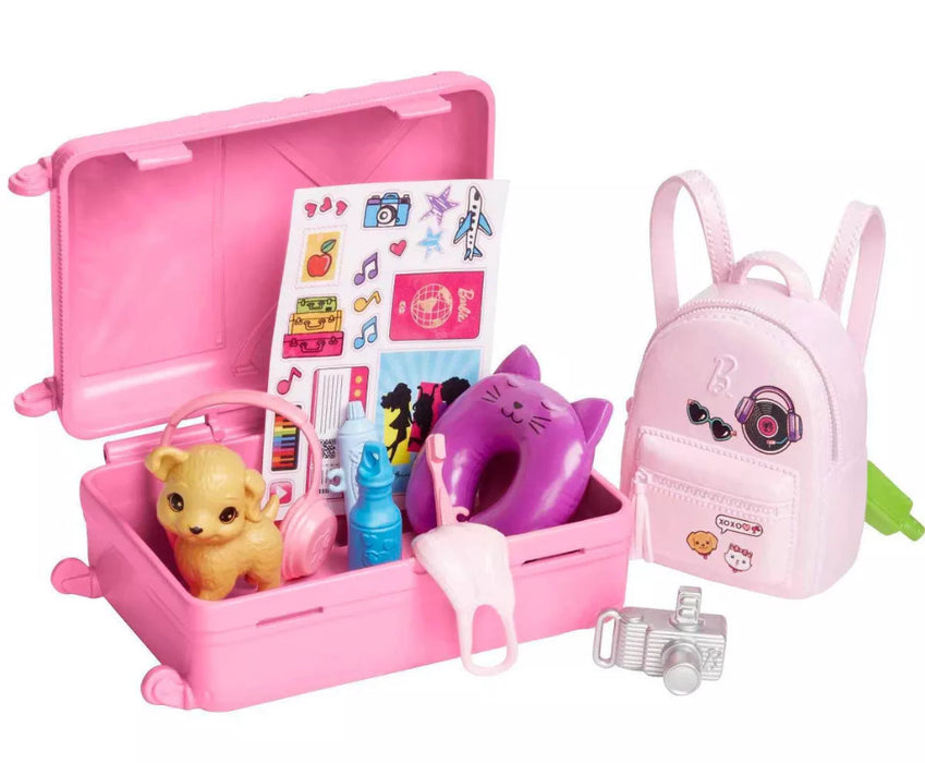 Barbie Malibu loma nukke ja koiranpentu