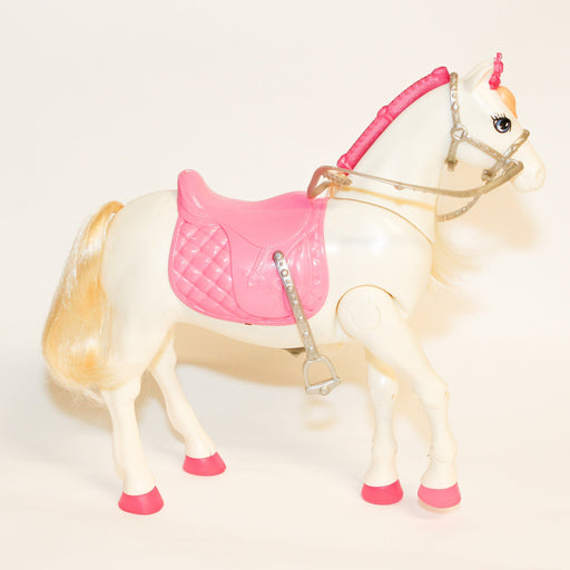 Barbie Princess interaktiivinen hevonen ja nukke - Second Hand