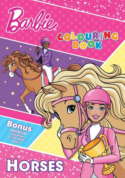 Barbie ja hevoset värityskirja