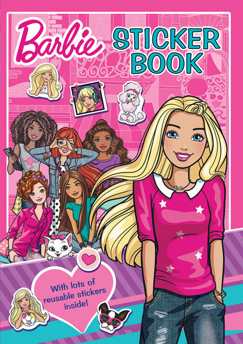 Barbie värityskirja + tarrat