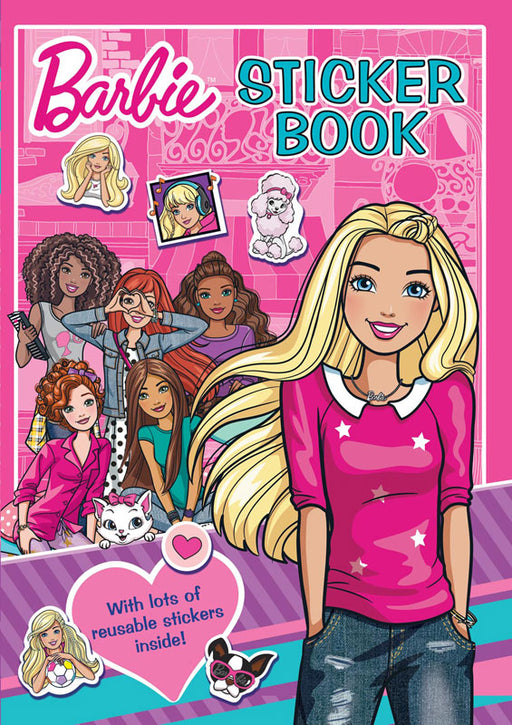 Barbie värityskirja + tarrat