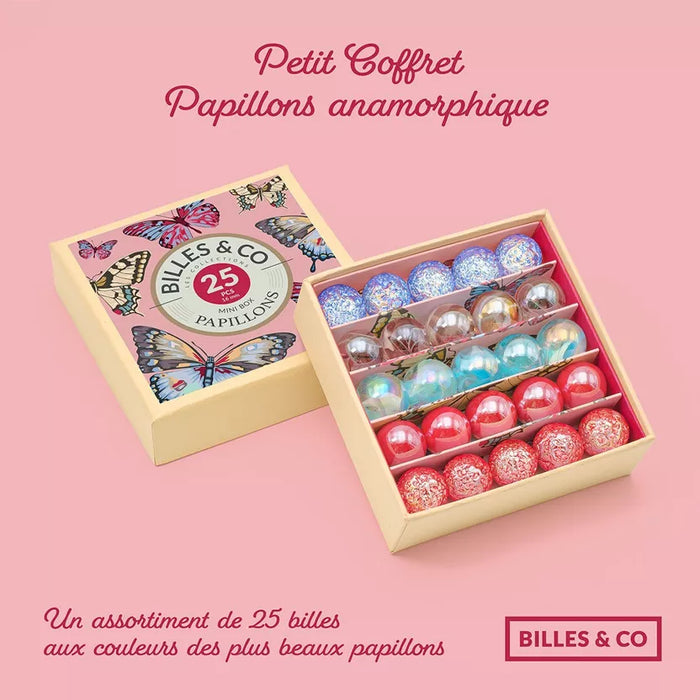 Billes & co Marmorikuulat - Butterflies