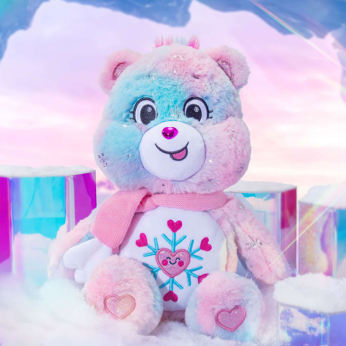 Care Bear Snowflake Sparkle Halinalle iso pehmolelu 35cm