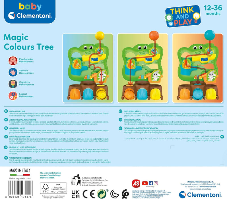 Clementoni Baby Magic Colors Puuhapuu
