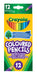 Crayola Eco Puuvärikynät 12kpl