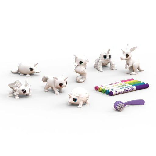 Crayola Scribble Scrubbie väritettävät Yksisarvis eläimet