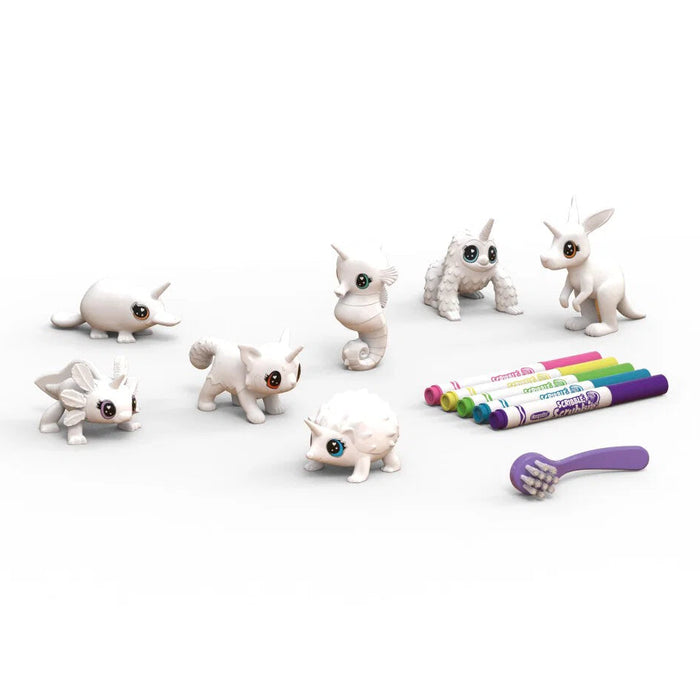 Crayola Scribble Scrubbie väritettävät Yksisarvis eläimet