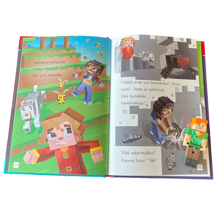 Minecraft Ylämaan oliot kirja ja figuuri - Second Hand