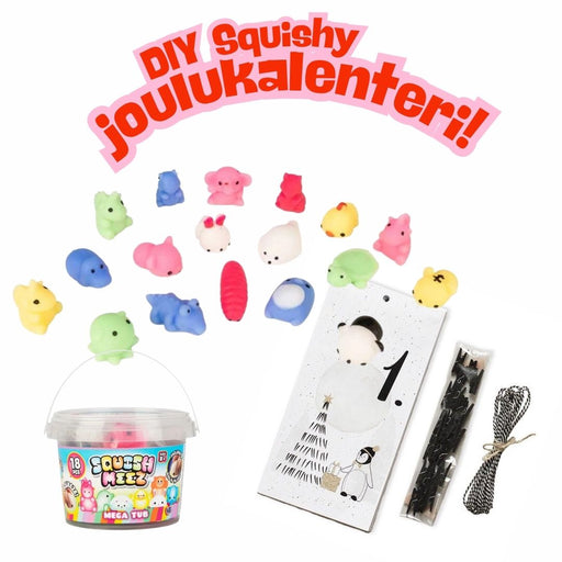 Tee se itse DIY Squishy Joulukalenteri setti